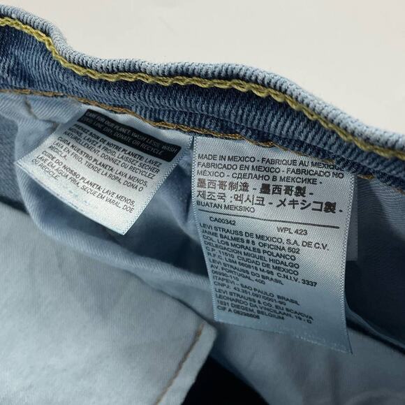 Levi's 541 Athletic Tapered Fit Jeans Men's 40x32 Bleached - Picture 6 of 16